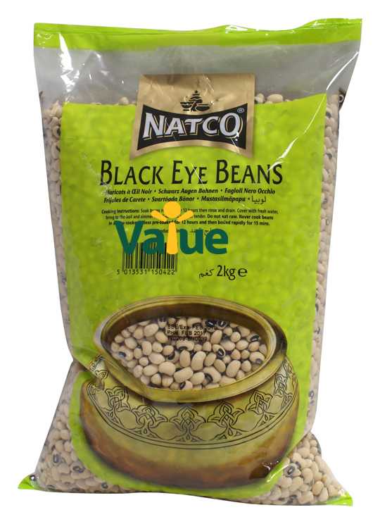 Natco Black Eye Beans 2kg