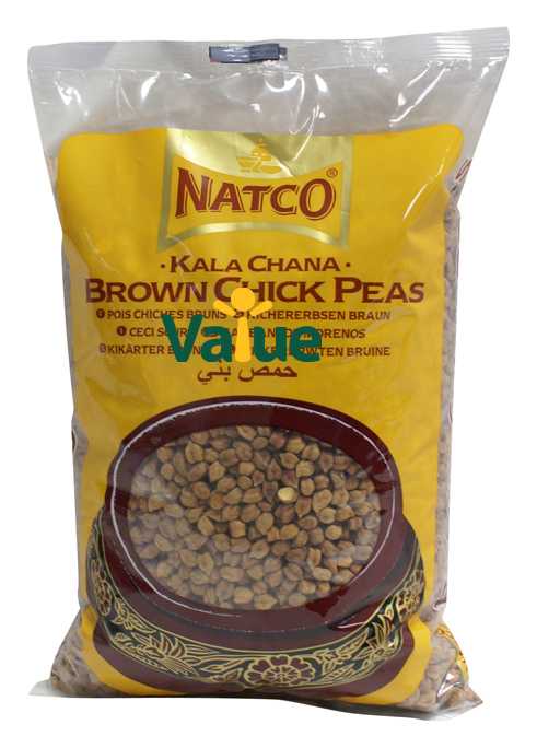Natco Kala Chana Brown Chick Peas 2kg