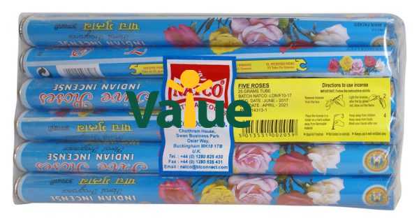 Natco Five Roses Indian Incense-www.valuesupermarket.com