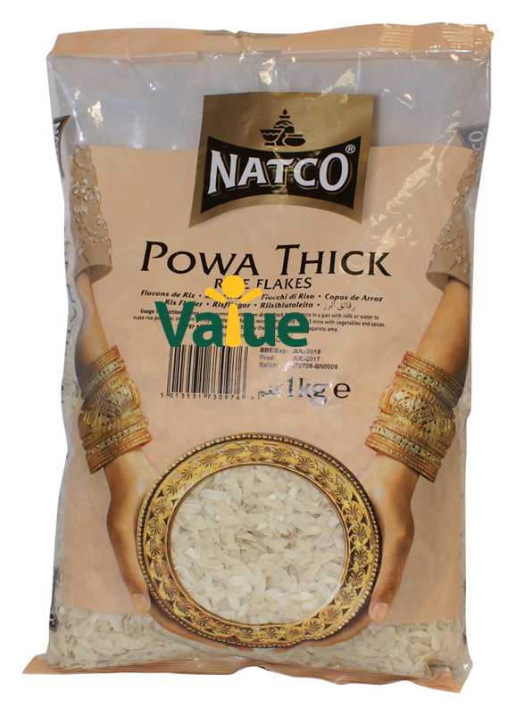Natco Powa Thick Rice Flakes 1kg