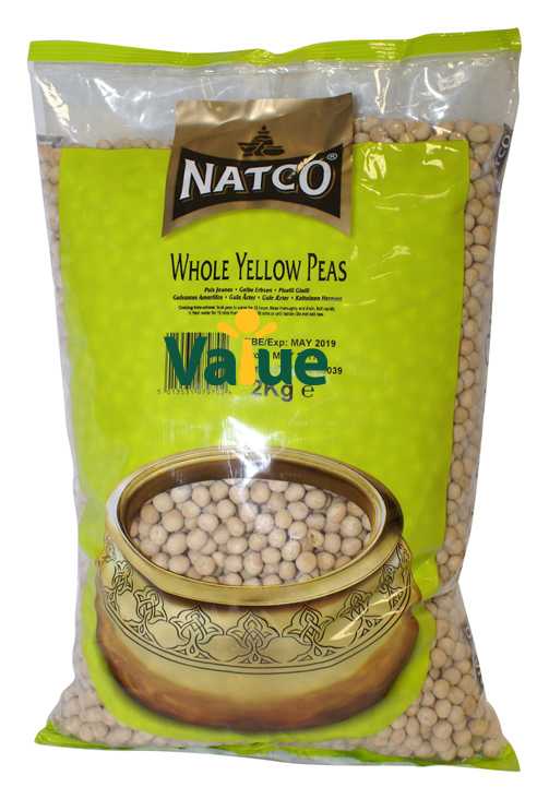 Natco Whole Yellow Peas 2kg
